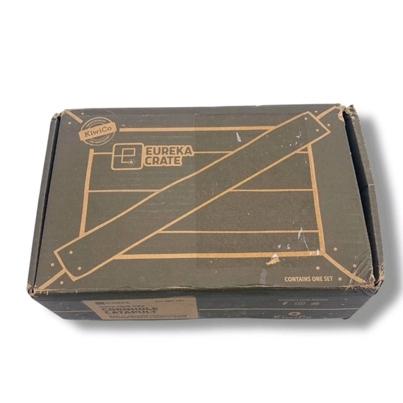 Kiwi Co Eureka Crate Cornhole Catapult Build Your Own New in Box Retired - Picture 1 of 10